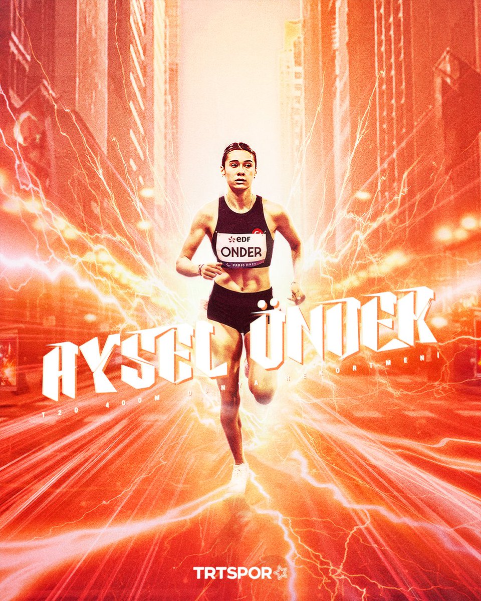 ⚡ Daha hızlısı yok!

🇹🇷 Tanıştıralım, T20 400m dünya rekortmeni Aysel Önder. 🤩