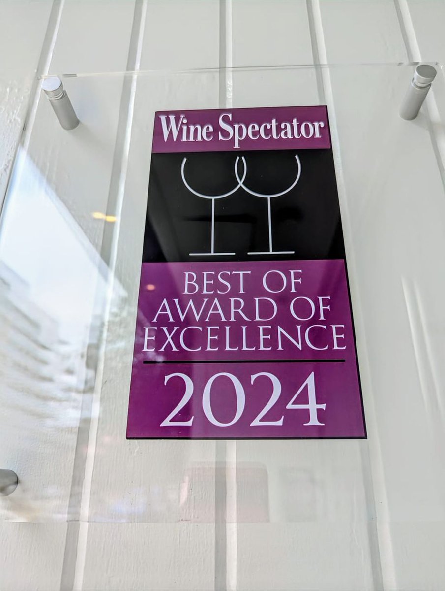 FranksKitchen's tweet image. An amazing achievement for us. We've gone up a level to the 'Best Of' We are 1 in 22 Ontario restaurants to receive this in 2024.
Thank you Wine Spectator  for  the incredible accolade.
#winespectatorbestofawardofexcellence
#winespectatorawardofexcellence
fkrestauranttoronto.com