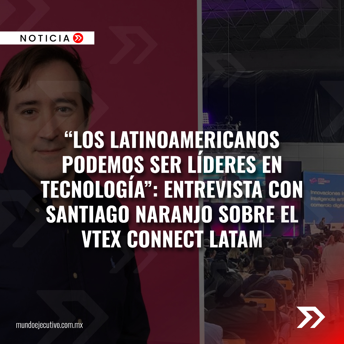 MundoEjecutivo's tweet image. “Los latinoamericanos podemos ser líderes en tecnología”. Santiago Naranjo nos habla sobre el poder de la región en el VTEX CONNECT LATAM. 🌎💻

Conoce más aquí: mundoejecutivo.com.mx/economia-finan…

#VTEXConnect #SantiagoNaranjo #Tecnología