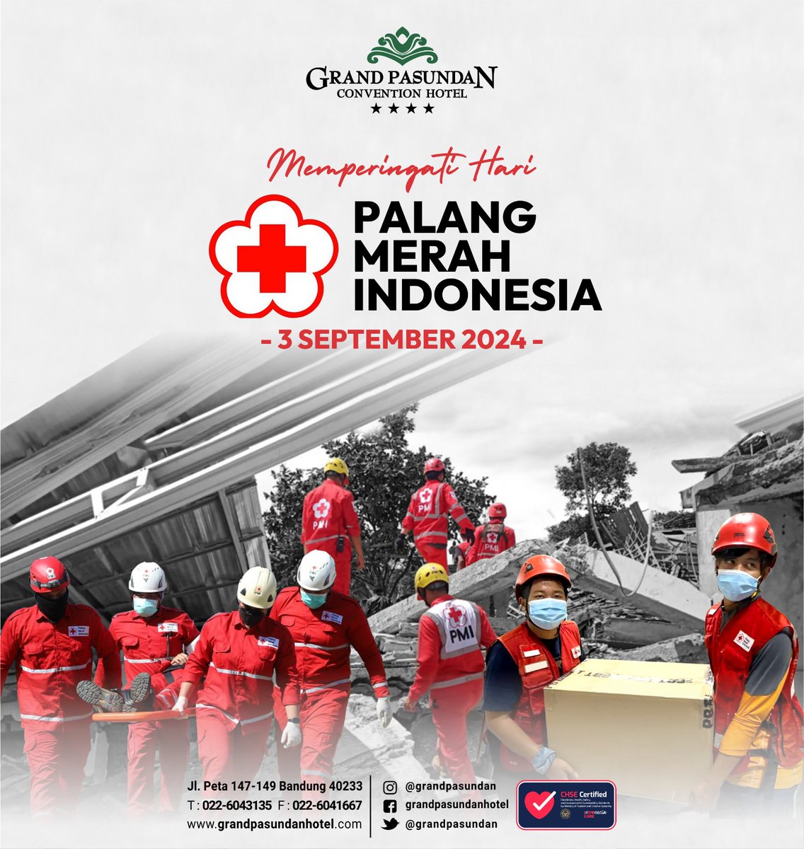 "Siamo Tutti Fratelli"
Kita semua bersaudara...
Setetes darah anda menyelamatkan jiwa manusia.
"Palang Merah Indonesia"
#palangmerahindonesia #selamatharijadipmi #siamotuttifratelli #pmi #kemanusiaanindonesia #tanpapamrih #untukindonesia