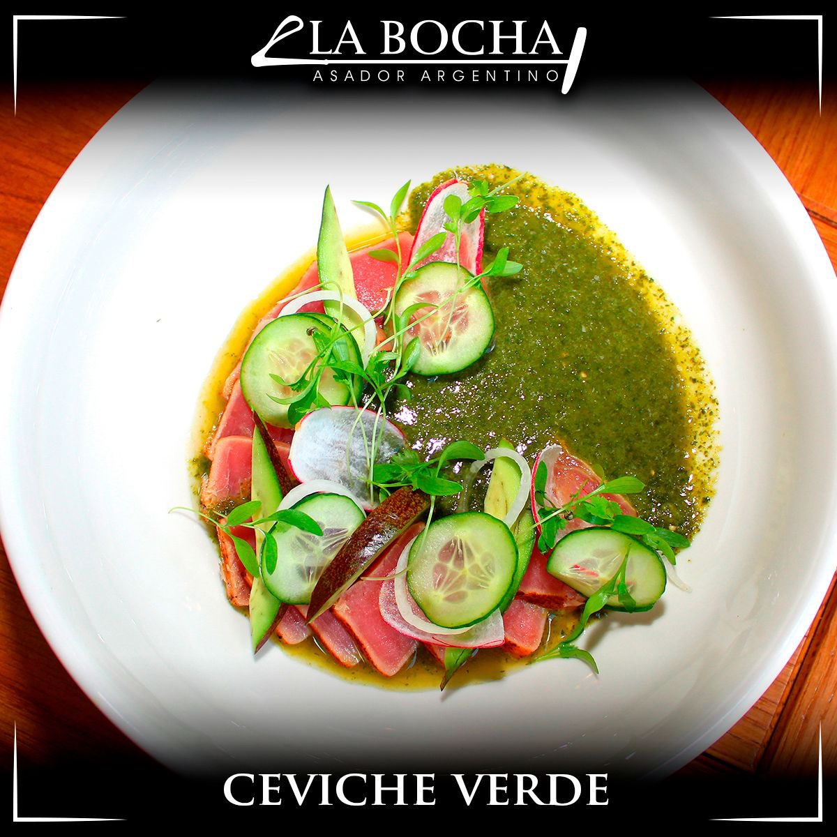 LaBochaQro's tweet photo. ¿Cómo de caería este #CevicheVerde de atún con granada, pepino, aguacate y rábano?
¡De nuestras sugerencias mexicanas de #Septiembre!

#LaBocha #Sugerencias #PlatillosMexicanos #Querétaro https://t.co/HQuMqtaL9v