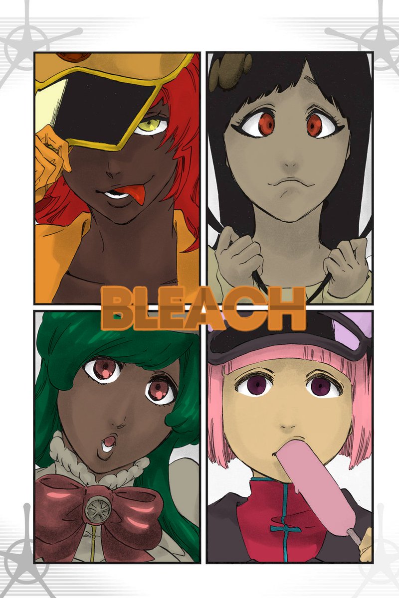 Finally finished my album picked Femritter colourings

Candice-Broadcast to the World by Zebrahead
Giselle-Follow the Leader by Korn
Meninas-London Calling by The Clash
Liltotto-Typhoons by Royal Blood

I'm not changing Lil's skin tone btw I've been procrastinating for months