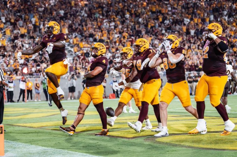 ASU has never beat an SEC team. Saturday we have a chance to put that stat to bed and show the world that we’re back.

EVERY STUDENT NEEDS TO ATTEND, LETS BREAK THAT RECORD <a href="/KennyDillingham/">Coach Dillingham</a>