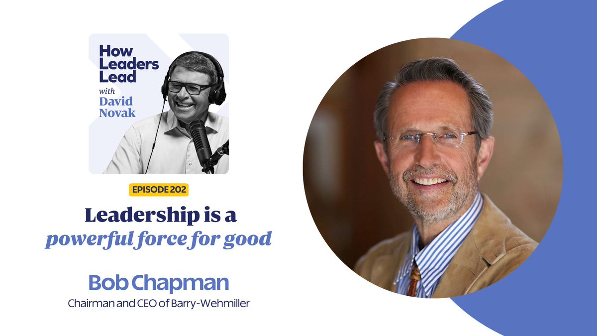 How can business be a force for good in the world? And how can you be a part of it as a leader? 

Our latest podcast with <a href="/barrywehmiller/">Barry-Wehmiller</a> CEO Bob Chapman might be just the inspiration you need right now: buff.ly/4g9Nr0v