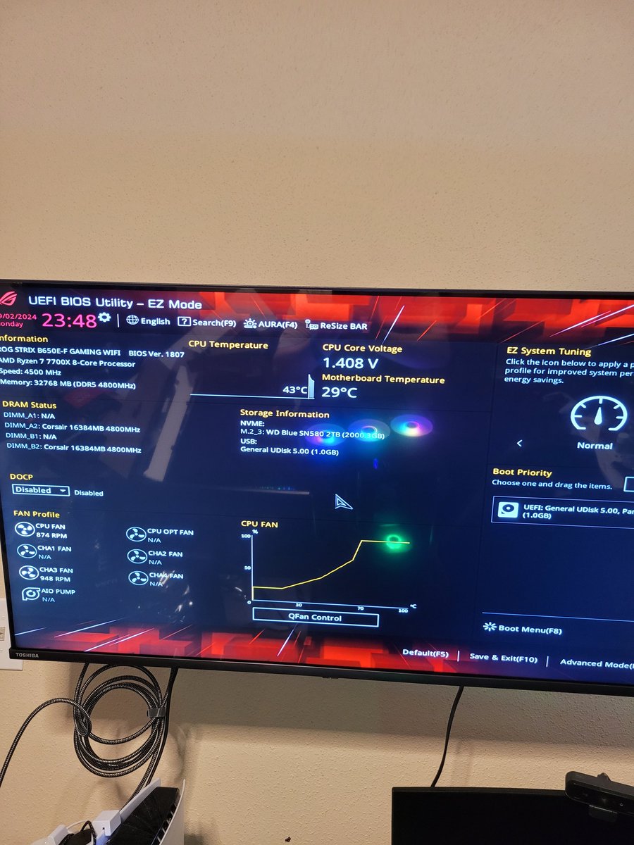 I have upgraded my PC before, but finally decided to build one.

Those of you that said it's easy, lied to me. But I will say that in building a pc you will learn what every plug and part on the motherboard is for making the next build easier.

Am I a real gamer now?