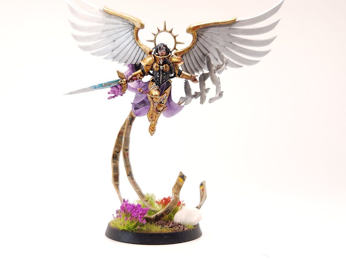 DonTobianski's tweet photo. Saint Celestine and her Geminae

#adeptasororitas
#WarhammerCommunity 
#warhammer40k https://t.co/sXIjQCMsSQ