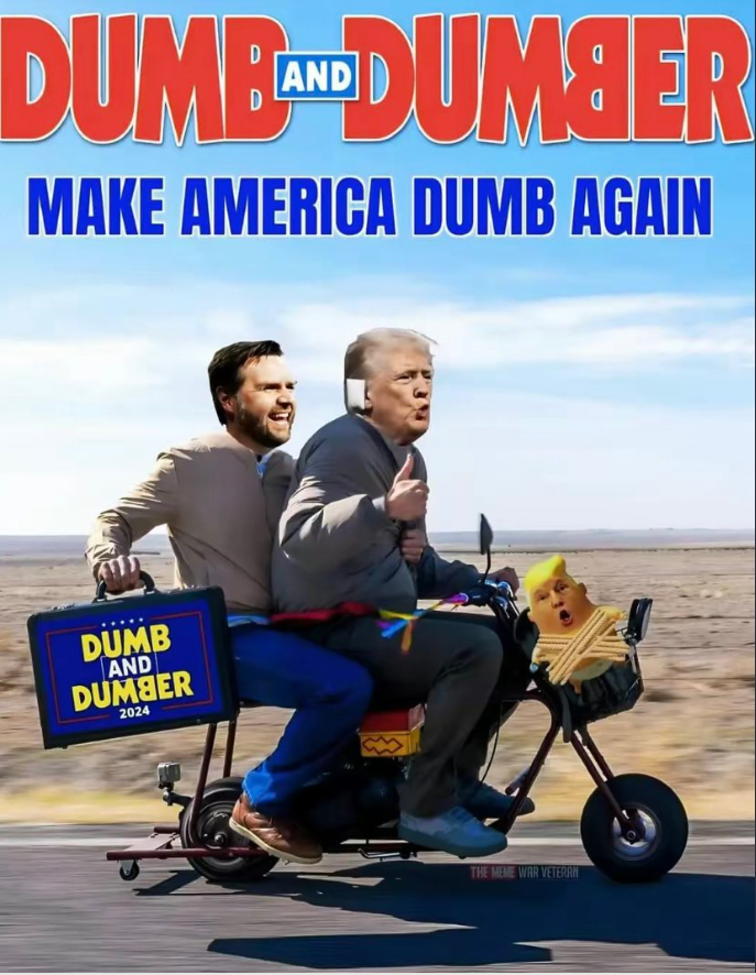 SuomiFella's tweet photo. @CalltoActivism Dumb and Dumber https://t.co/S8nrXNK1HK