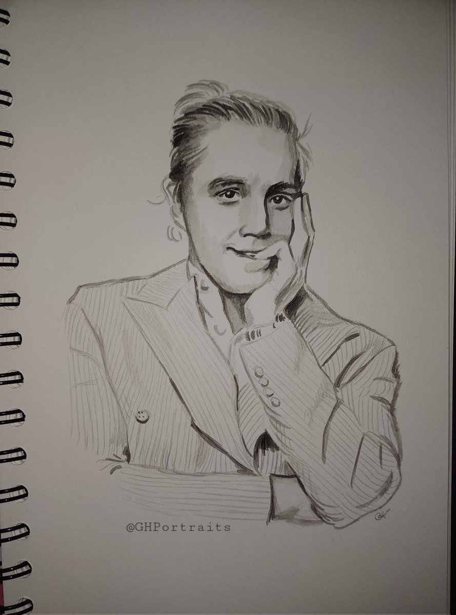 GHPortraits's tweet image. My @RJCity1 little watercolour piece,Love him &amp;amp; his pinstripe suit for All In😘❤️
(Photo by @BeyondGorilla_ as reference 📸)
#rjcity #HeyEw #allin #aew #fanart #watercolour #pencil #pencillines #painting #drawing #painting #art #artistonx #ArtistOnTwitter