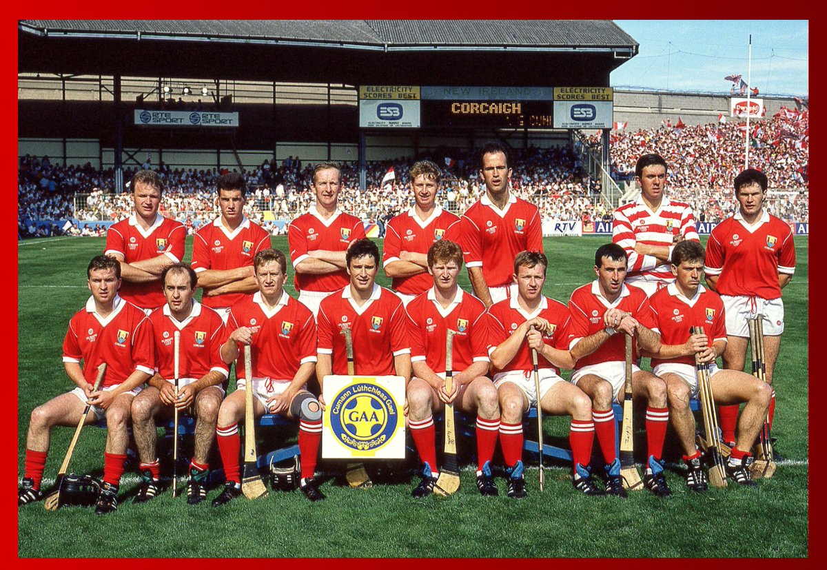 On this day in 1990 <a href="/OfficialCorkGAA/">Cork GAA</a> won the All-Ireland Senior Hurling Championship Final at <a href="/CrokePark/">Croke Park</a> to claim the first leg of what would be an incredible double…the summer to beat all summers…🟥⬜️ #corkhurlinghistory
