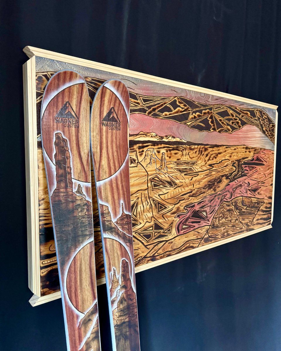 WagnerCustom's tweet image. Coming in hot! 🔥 We are thrilled to launch our Artist Series this year, starting with Cie Hoover.

Cie is an award-winning artist from Ouray, Colorado, who uses woodworking as his medium. His work is largely based on and inspired by the San Juan Mountains in Southwest Colorad...