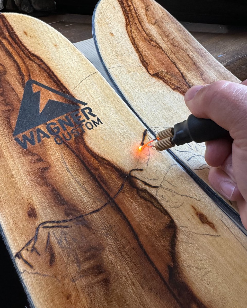 WagnerCustom's tweet image. Coming in hot! 🔥 We are thrilled to launch our Artist Series this year, starting with Cie Hoover.

Cie is an award-winning artist from Ouray, Colorado, who uses woodworking as his medium. His work is largely based on and inspired by the San Juan Mountains in Southwest Colorad...