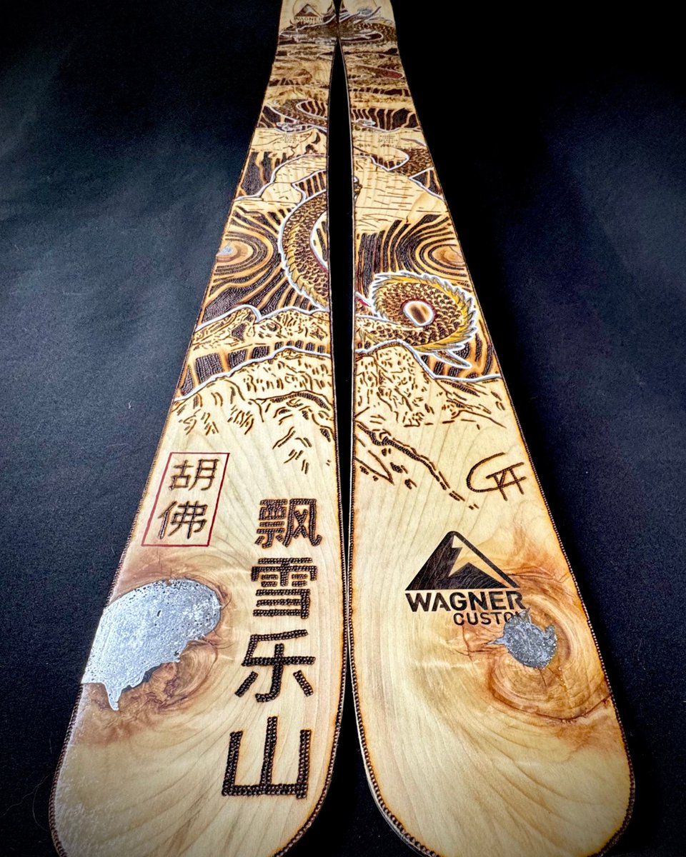 WagnerCustom's tweet image. Coming in hot! 🔥 We are thrilled to launch our Artist Series this year, starting with Cie Hoover.

Cie is an award-winning artist from Ouray, Colorado, who uses woodworking as his medium. His work is largely based on and inspired by the San Juan Mountains in Southwest Colorad...