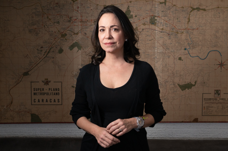 María Corina Machado dice que es “inconcebible” que un gobierno democrático pretenda que en Venezuela “se establezcan unos estándares que no aceptarían en su país” maduradas.com/maria-corina-m…