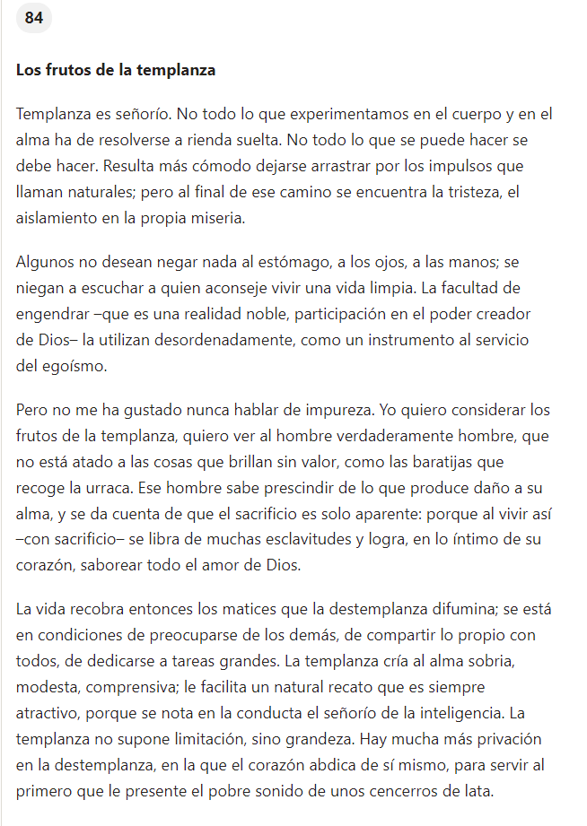 LvdwigIHS's tweet photo. Leer a San Josemaría sobre castidad siempre da gusto. https://t.co/Tako5vJHUV
