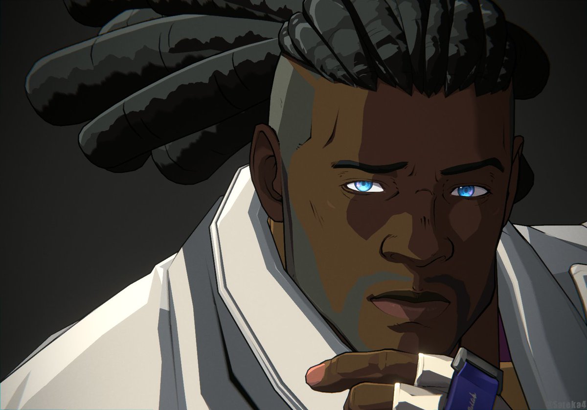 How nago looks at enemy seconds before he pops blood