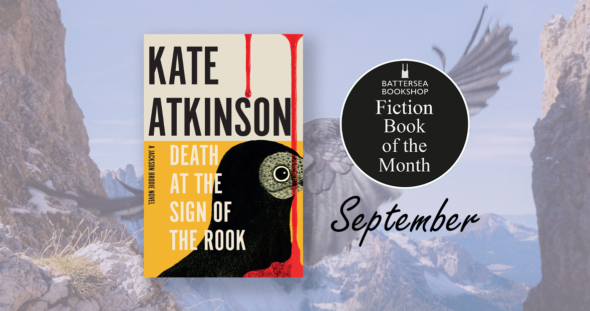 BatterseaBookshop (@batterseabooks) on Twitter photo 📖Our Fiction Book of the Month for September is 'Death at the Sign of the Rook' by Kate Atkinson.
A brilliantly witty take on a classic Agatha Christie style murder mystery
<a href="/DoubledayUK/">Doubleday Books</a> <a href="/PenguinUKBooks/">Penguin Books UK</a>
Available in store or here: batterseabookshop.com/death-at-the-s… 📖Our Fiction Book of the Month for September is 'Death at the Sign of the Rook' by Kate Atkinson.
A brilliantly witty take on a classic Agatha Christie style murder mystery
<a href="/DoubledayUK/">Doubleday Books</a> <a href="/PenguinUKBooks/">Penguin Books UK</a>
Available in store or here: batterseabookshop.com/death-at-the-s…