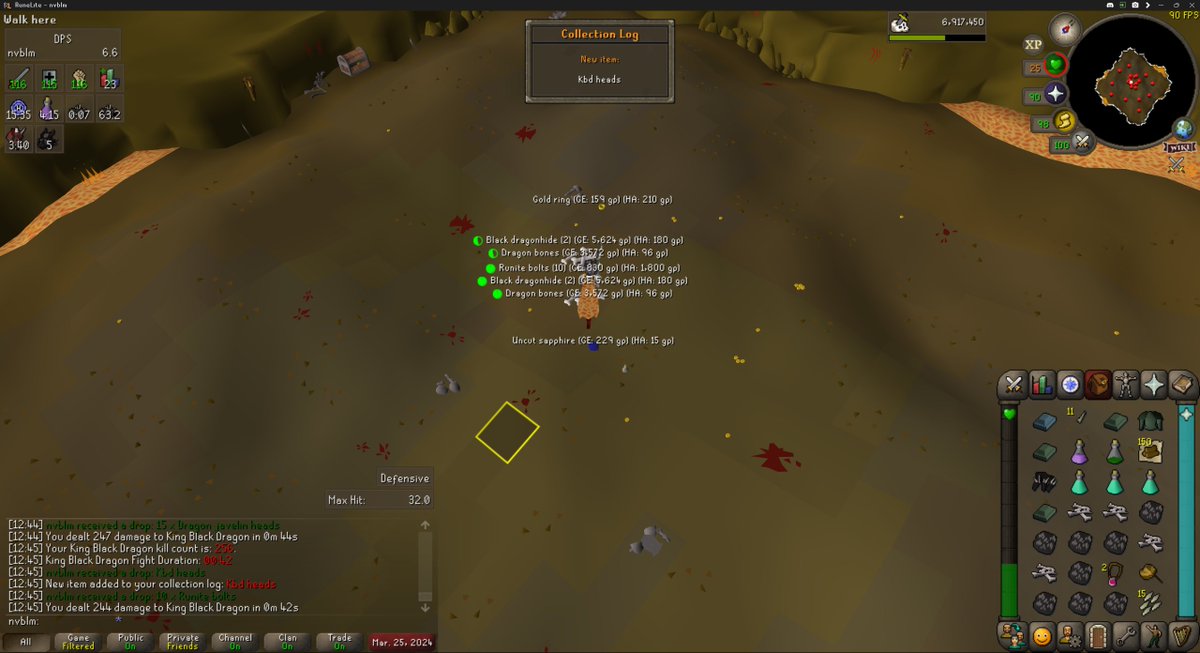 NvblmOSRS's tweet photo. #15 - Getting KBD heads and creating the KBD slayer helm https://t.co/85jNTlRGee