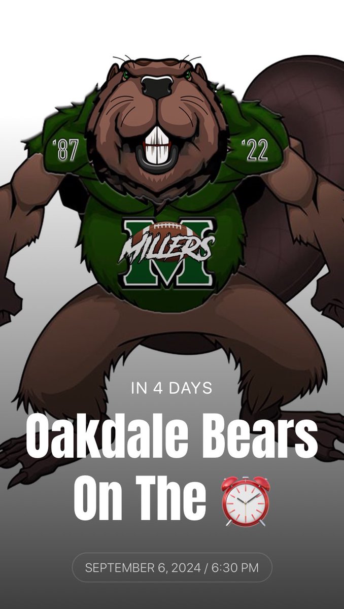 Week 1: @ Oakdale <a href="/ReggieWhite90/">Reggie White ΦΒΣ ETA🤘🏾🤘🏾🤘🏾 9-0</a> <a href="/MilfordMillAcad/">Milford Mill Academy</a> <a href="/MilfordMillATH/">Milford Mill Athletics</a> <a href="/milfordpride/">TryalahShipman</a>