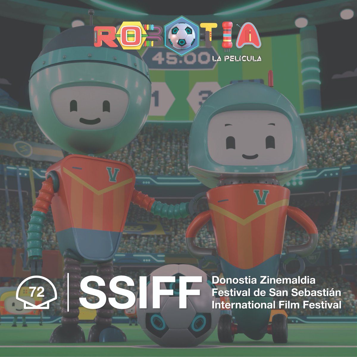 Robotialapeli's tweet photo. ¡Estamos emocionados de anunciar que #RobotiaLaPelicula ha sido seleccionada para competir en el Festival Internacional de San Sebastián por el Premio Irizar! 🏆 #72ssiff @sansebastianfes @dibulitoon @tropicscreative

#sansebastian #Robotia2024 #robotia #Robotiathemovie #SSIFF https://t.co/W7FMMIekVW