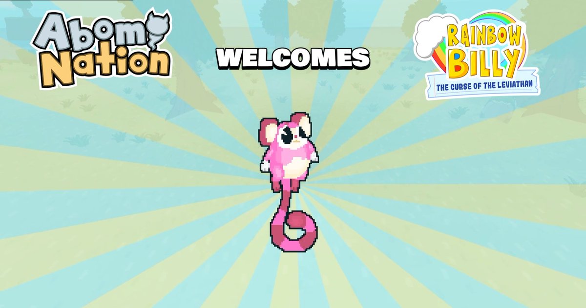 Rainbow Billy's "Biki-Riki" announced in <a href="/orange_pylon/">Abomi Nation: Monster Rifts</a> Abomi Nation - a roguelike monster-taming RPG 👌