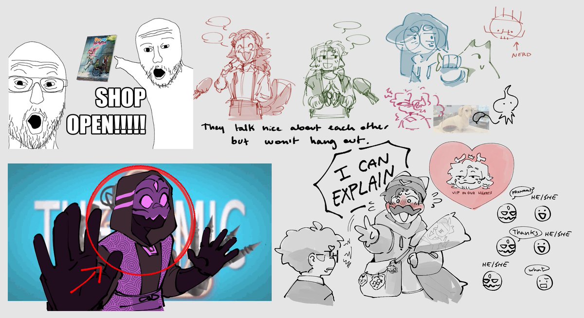 THANK YOU SO MUCH FOR JOINING THE STREAM!!!
As stated before, the shop is going to be open from the 2nd till the 16th of september!
🔗🔗below!! ⬇️⬇️