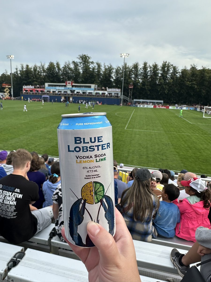 CBtransplant's tweet photo. baby’s first wanderers game ⚽️. https://t.co/7PvphwncGA