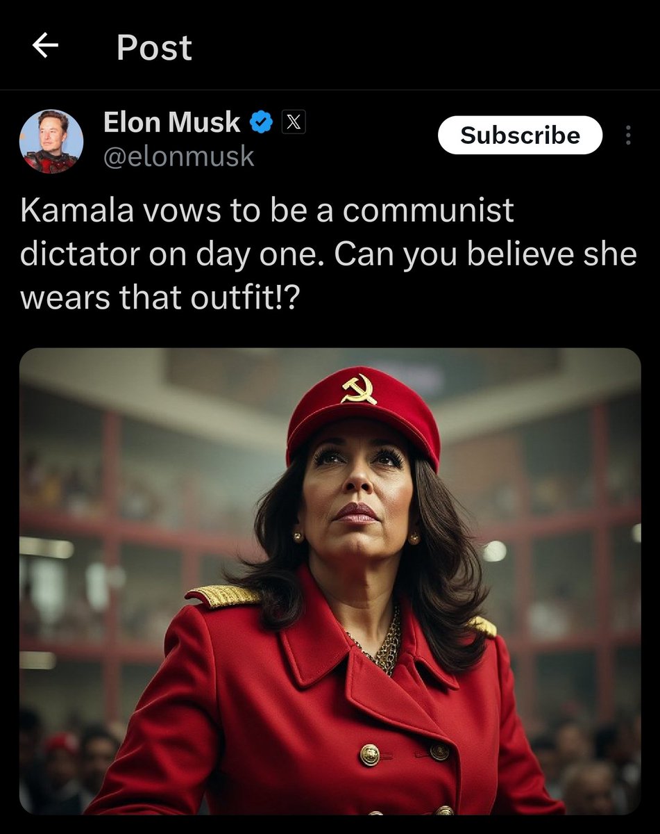 If you're wondering what is happening in Brazil and <a href="/X/">X</a>. They have laws about false/misleading political content to allow real Democracy to work.  <a href="/elonmusk/">Elon Musk</a> wants to use his platform to mold the narrative and help his Oligarch Friends taking away your voice under guise of FOS. 🇺🇲