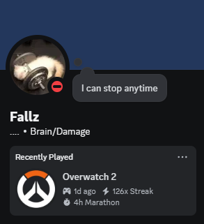 Fallz_OW's tweet image. guys I'm not addicted
