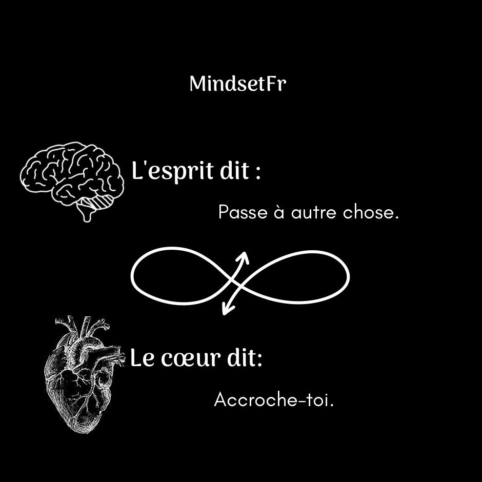 Mindset_FR's tweet image. La lutte intérieure entre le Cœur et l'Esprit.