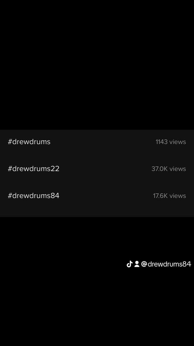 drewdrums84's tweet image. No way @tiktok_us !! #hellyeh #wow #thoseviews #motivation #keepgoing #feelinggood