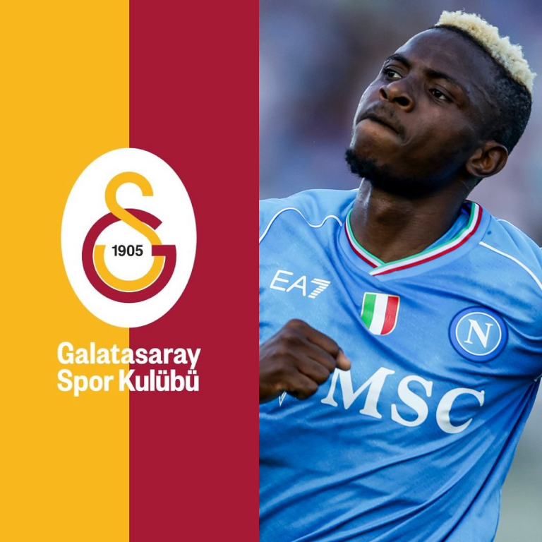 InvictosSomos's tweet photo. Y después de no cerrar su llegada ni al Chelsea ni al Al Ahli de Arabia Saudita, Victor Osimhen jugará en el GALATASARAY DE TURQUÍA. La operación es una cesión SIN opción de compra. Seguirá perteneciendo al Napoli, donde su cláusula de rescisión será de 75 millones de euros. Una parada provisional mientras se define el siguiente paso en su carrera. DESTINO INESPERADO.