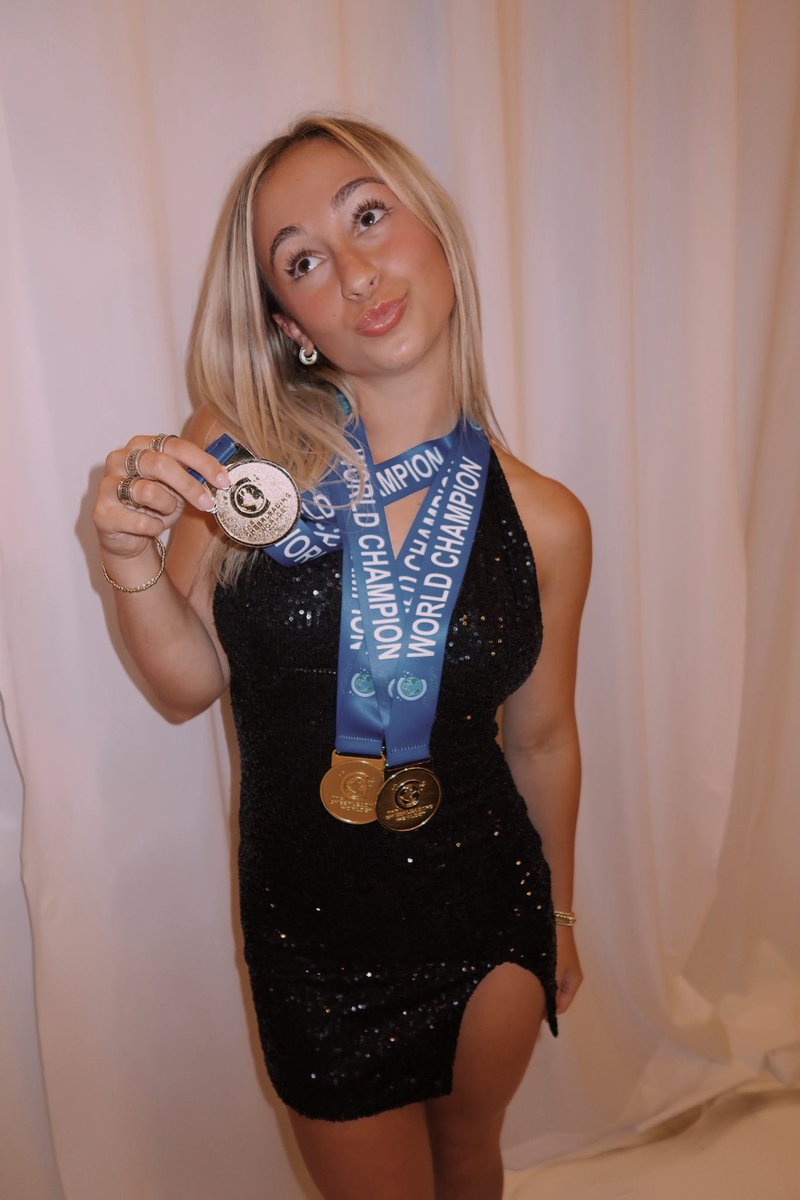 you hate because it’s not you….. still the highest score of all worlds 24’ so GRAND‼️
Lets us enjoy what we worked hard for and stop using the cheer accounts to say your opinion. Put it on YOUR REAL PROFILE then talk 😘