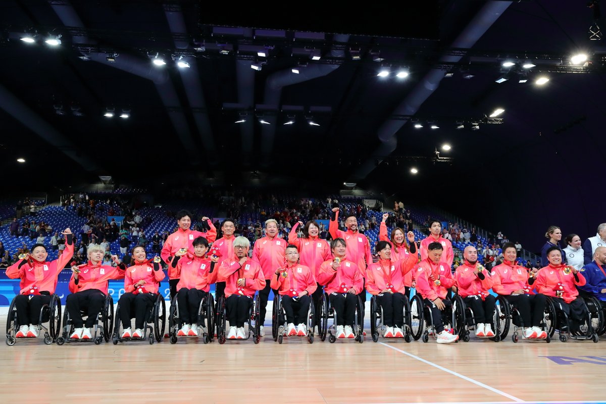 World Wheelchair Rugby (@ww_rugby) on Twitter photo Congratulations to Japanπ₯
The <a href="/Paris2024/">Paris 2024</a> Wheelchair Rugby <a href="/Paralympics/">Paralympic Games</a> Games Champions!
πΈMegumi Masuda / WWR
#wheelchairrugby #paris2024 #paralympics2024 Congratulations to Japanπ₯
The <a href="/Paris2024/">Paris 2024</a> Wheelchair Rugby <a href="/Paralympics/">Paralympic Games</a> Games Champions!
πΈMegumi Masuda / WWR
#wheelchairrugby #paris2024 #paralympics2024
