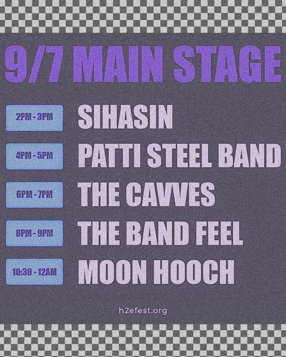 heyyy, we'll be playing this festival in Emporia this week! come say hi!
we'll be on the Main Stage on Sept. 7th @ 6pm :)