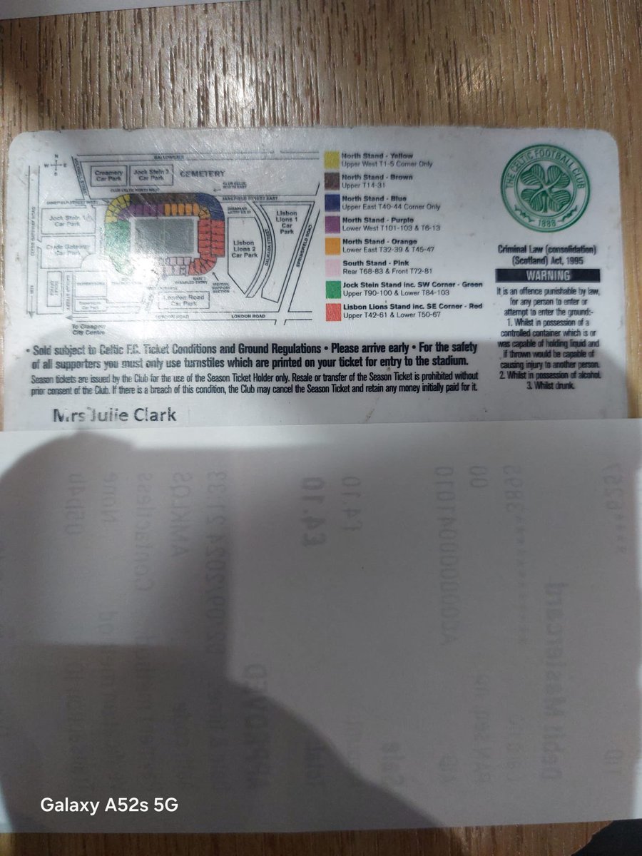 2 season cards found in The Real McCoy a Mr James Cameron and a Mrs Julie Clark anyone know these people please ask them to contact the pub 👍