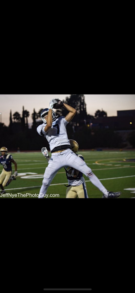 Climbing the ladder to snag another contested ball!! Great kid in the classroom 3.8 GPA and a natural leader!! 3 Sport Athlete!! <a href="/lathanfry/">Lathan Fry</a>