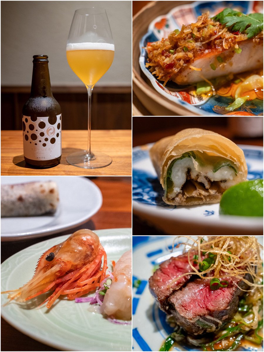 六本木『 #桃仙閣東京 』では、ボタンエビの紹興酒漬け、よだれ鶏、金目鯛のXO醤セイロ蒸しなどの多彩な料理を、季節のコースやアラカルトでお楽しみいただけます。日本初の #ラグジュアリービール ・ROCOCO Tokyo WHITEをグラスに注ぎ、素敵な食体験を始めましょう！「ROCOCOで乾杯🥂」
#rococotokyo