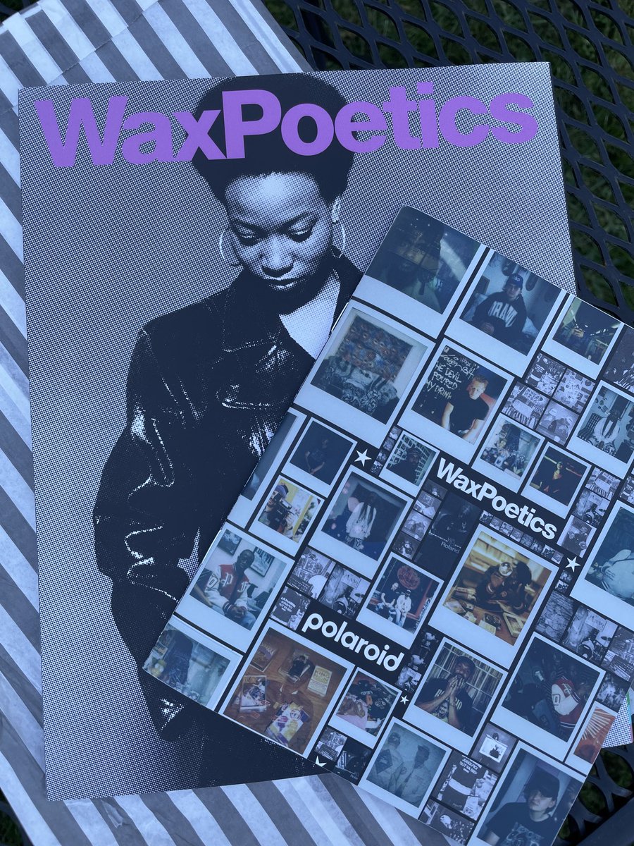 Relaxing eve with some great reading from ⁦<a href="/waxpoetics/">Wax Poetics</a>⁩