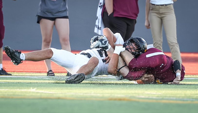 Apparently Fargo bled into Week 1 on the gridiron 😂
