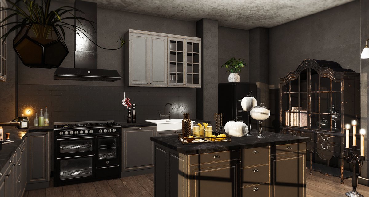 'Meals and memories.' 
|Check out Sander's blogpost, featuring our new modular kitchen! 🥰Sander has mad decoration skills! 🫶
➡️ sandersunborne.com/2024/08/29/mea…

#secondlife #dutchiesl