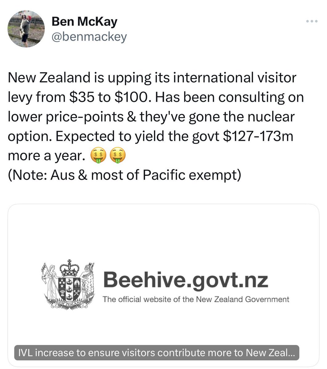 Look, we said no new taxes but this doesn’t count because we’re taxing the tourists to help pay for our fiscal hole. We’ve also told them to park in disability spots so the council can fine them and use the funds to keep your rates down so our tax cut bribe doesn’t get eaten up