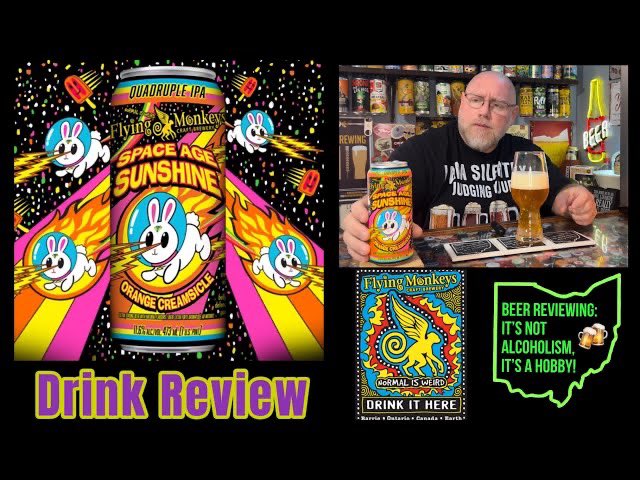 ThisGuyJay73's tweet photo. Review available on YouTube “Space Age Sunshine” Quadruple IPA 11.6% Flying Monkeys Craft Brewery https://t.co/p7zXqb2Pnr
#BeerReview
#beernation 
#craftbeer #Beer #craftbeergeek #craftbeerculture #craftbeerlover #beerblog #beeroclock #beerstagram #beeroftheday #beernation https://t.co/RGh9VWTtc5