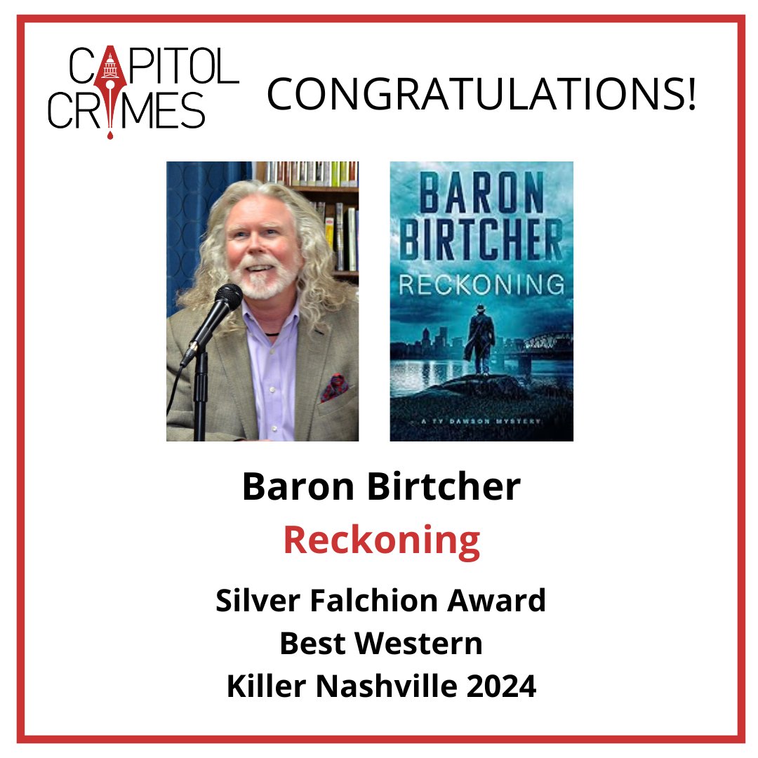 Congratulations to Baron Birtcher! <a href="/BaronBirtcher22/">Baron Birtcher_Author</a> <a href="/BaronBirtcher/">Baron Birtcher</a>