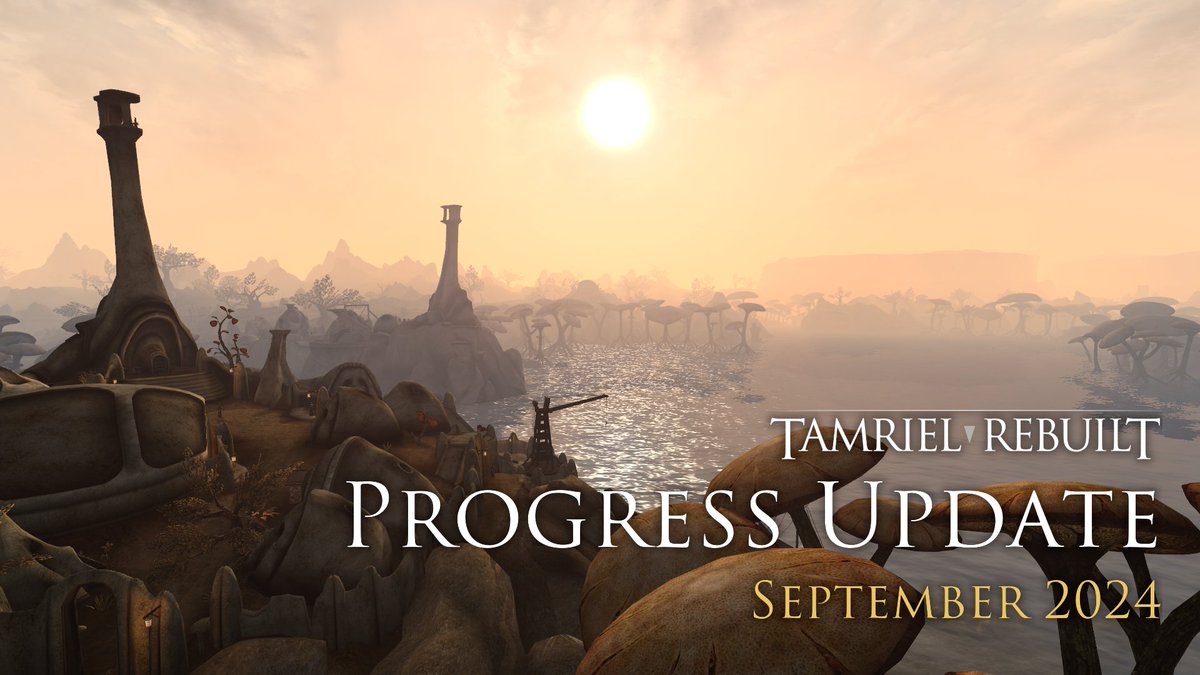 The TR Newsletter is here again!

This time we have prepared an enormous progress update as we rapidly approach our next release. With dozens of new and returning devs completing over 700 claims since the last tally back in 2023, we have a lot to show:

tamriel-rebuilt.org/content/septem…