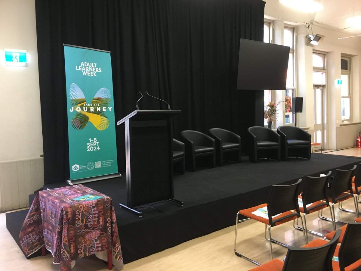 Final touches for #ALW2024 launch today!
Thanks so much Tauondi Aboriginal College for hosting
adultlearnersweek.org/.../Adult-Lear…...