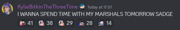 deadatry's tweet photo. @esten33 @KylieBitkin Her community now reacts with copium emotes because they know she will just disappoint them again when she goes to play Valorant after 2 hours tomorrow https://t.co/eNN5F3MYNP