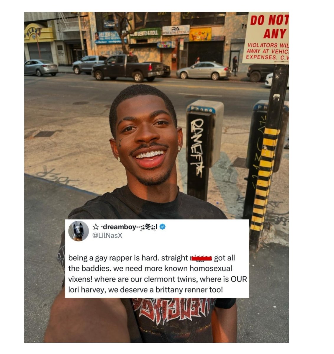 SignTheArtist's tweet image. Lil Nas X recently shared his thoughts