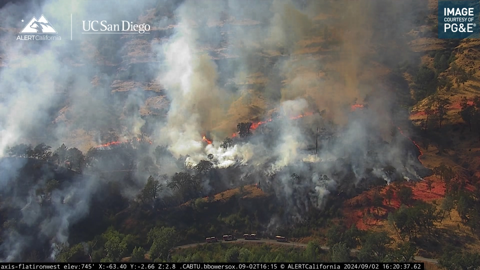 KernFiregraph's tweet photo. #CentervilleFire The fire is now 20 acres w/ moderate ROS https://t.co/aTuUZvrljK