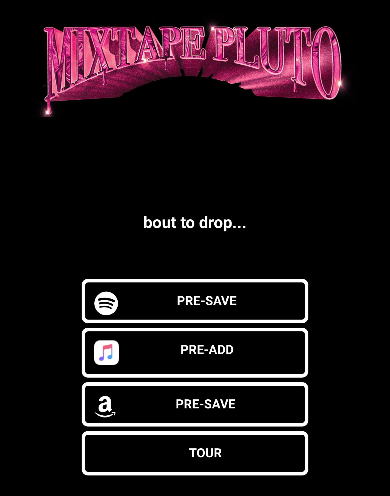 Talk of the Charts on X: Futures MIXTAPE PLUTO is “bout to drop” per a  new Sony Music pre-save (via @nfr_podcast). t.coXKWhCt7F3c  X