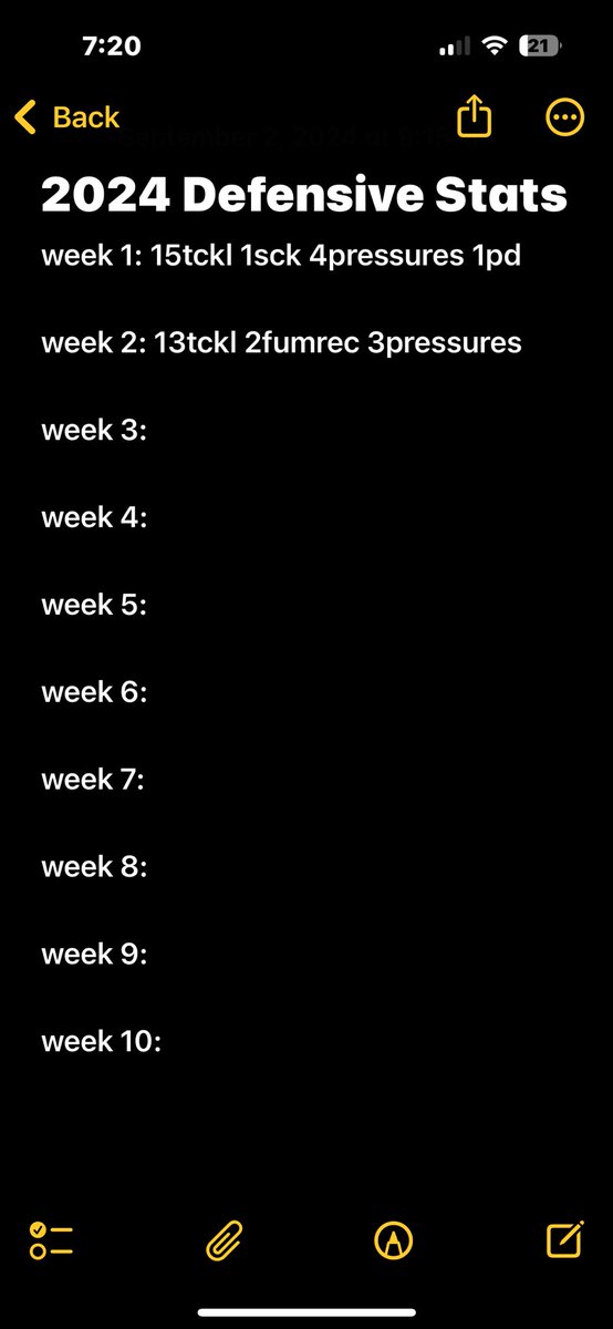 My all state szn has started! I dont want all state I want it all and im going to work for it every single practice and game. CO 25’ 6’5 220lb 3.3gpa 4.68 40yd 9’8broad jump